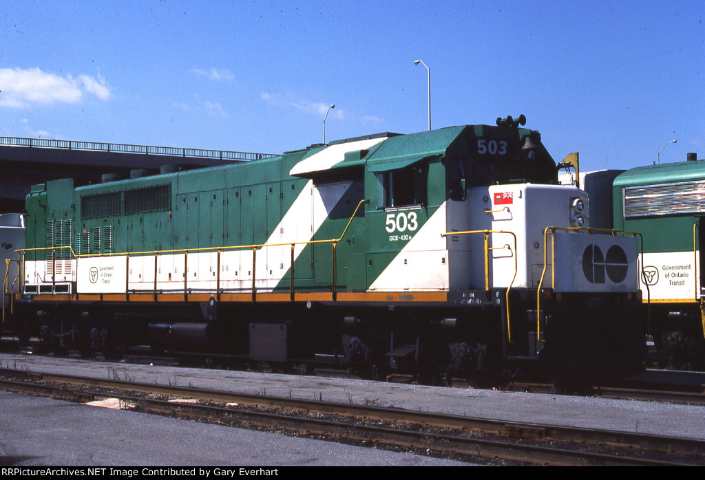 GOT GP40TC #503 - Go Transit